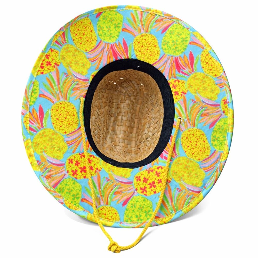 Chubbies “The Hooligan” Straw Hat | One Size | NWT Festivalcore Coastal Beach - Picture 5 of 6